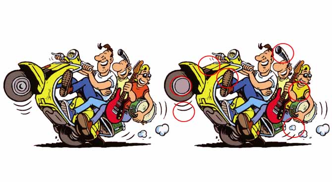 Jeu des  7 erreurs